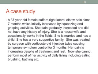 clinical reasoning case study examples physiotherapy