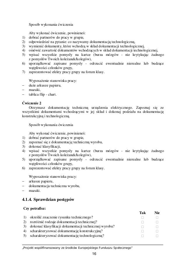 9 Posługiwanie Się Dokumentacją Techniczną