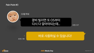 AWS 클라우드 랜더팜 자동화 솔루션 HyperRender 소개 :: 인디고 :: AWS Media Day 2016
