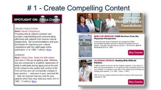 # 1 - Create Compelling Content
 