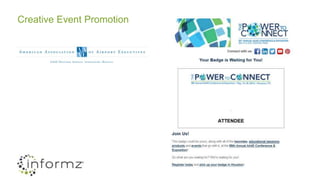 Creative Event Promotion
 