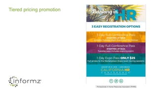 Tiered pricing promotion
 