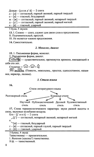 Русский Язык 9 Класс Тростенцова | PDF