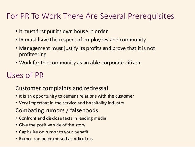 Public Relations Amp Publicity