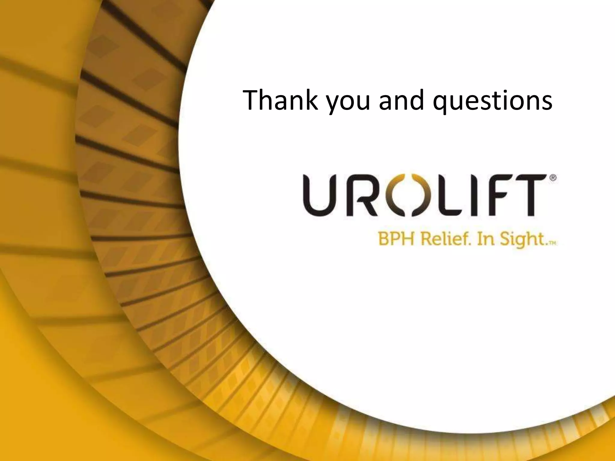 Thank you and questions
 