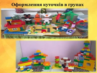 Оформлення куточків в групах
 