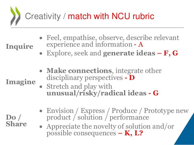 Progression in student creativity in school: first steps towards new forms of formative assessments picture