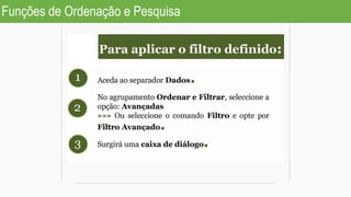 Funções de Ordenação e Pesquisa
 