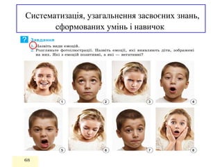 Систематизація, узагальнення засвоєних знань,
сформованих умінь і навичок
 