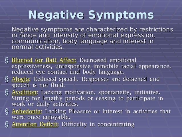30+ Negative Symptoms Of Schizophrenia Vs Depression Gif