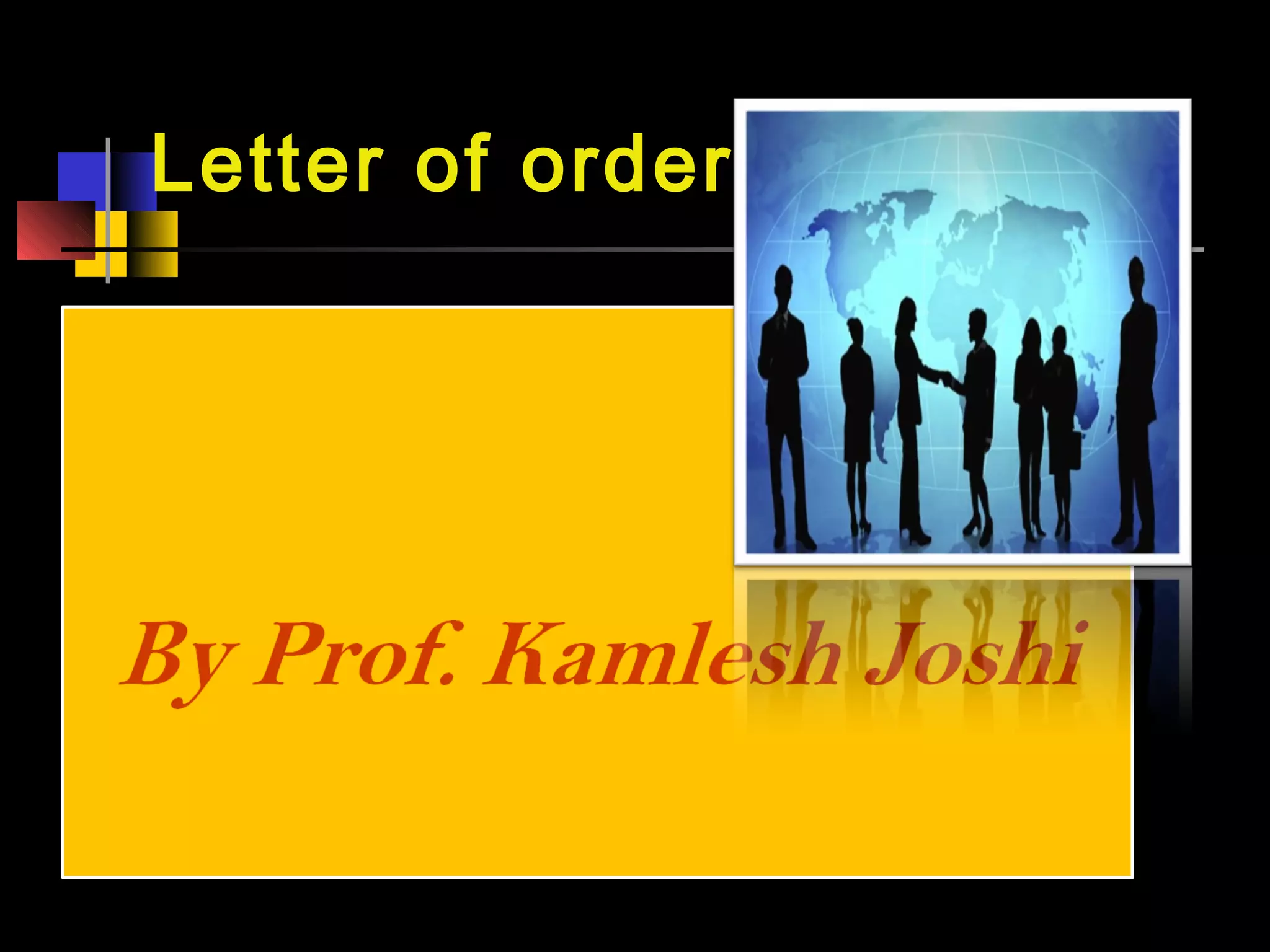 9-letter-of-order-ppt