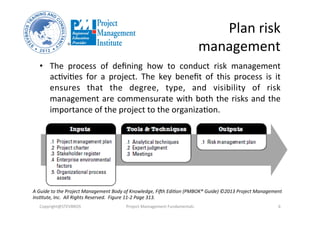 Project Risk Management | PDF