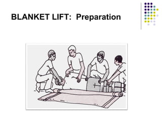BLANKET LIFT: Preparation
 