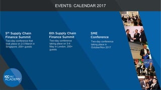 EVENTS: CALENDAR 2017
Two-day conference
taking place on 3-4
May in London. 200+
guests
Two-day conference
taking place in...
