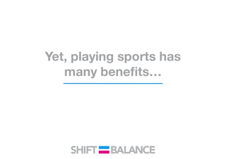 Initiatives shifting the balance in the sports sphere