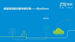 谢型果
新型高性能对象存储引擎——BlueStore
 