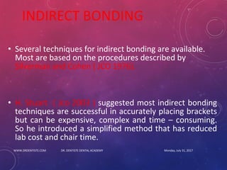 BANDING AND BONDING INN ORTHODONTICS | PPT