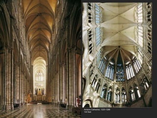 Amiens Cathedral, 1220-1288
144 feet
 