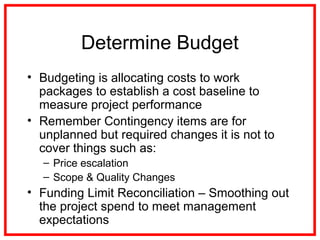 09. Project Cost Management