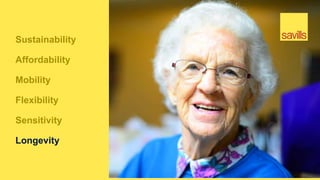 Sustainability
Affordability
Mobility
Flexibility
Sensitivity
Longevity
 