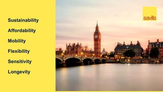 Sustainability
Affordability
Mobility
Flexibility
Sensitivity
Longevity
 