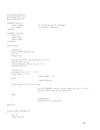 9.structure & union | DOC