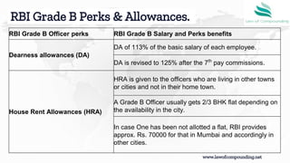 RBI Grade B Salary 2024, Job Profile, Perks, Gross Salary