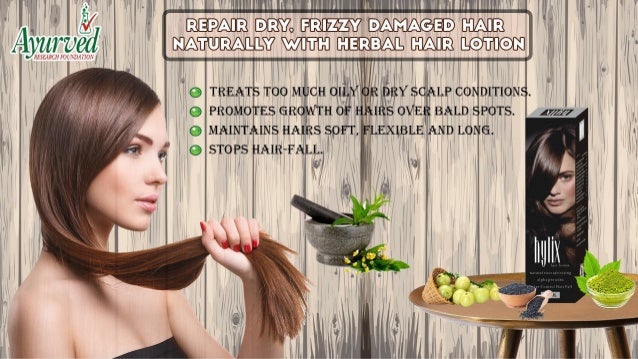 Repair Dry Frizzy Damaged Hair Naturally With Herbal Hair Lotion