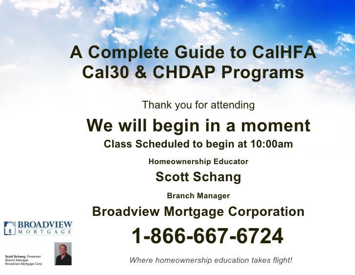 A Complete Guide to CalHFA First Time Homebuyer Programs Cal30 & CH…