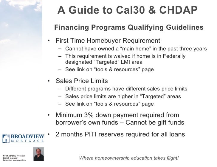 A Complete Guide to CalHFA First Time Homebuyer Programs Cal30 & CH…