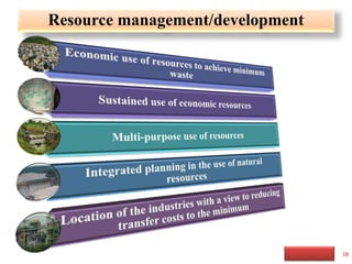 Resource management/development
18
 