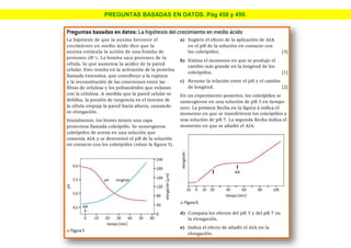 PREGUNTAS BASADAS EN DATOS. Pág 458 y 459.
 