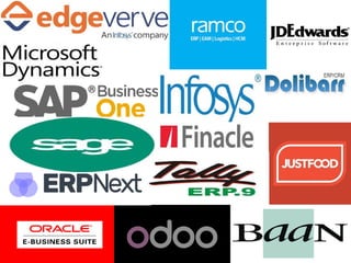 37 Main ERP vendors
 