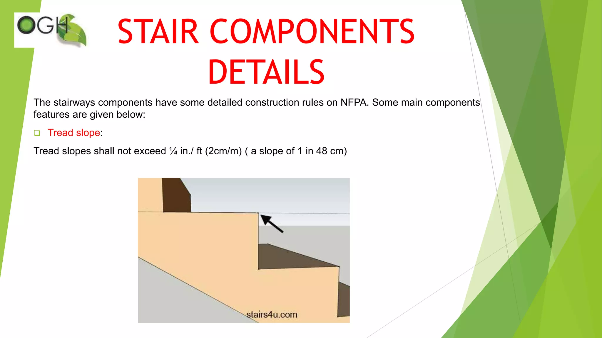 9. Stair Components Details | PPTX | Travel