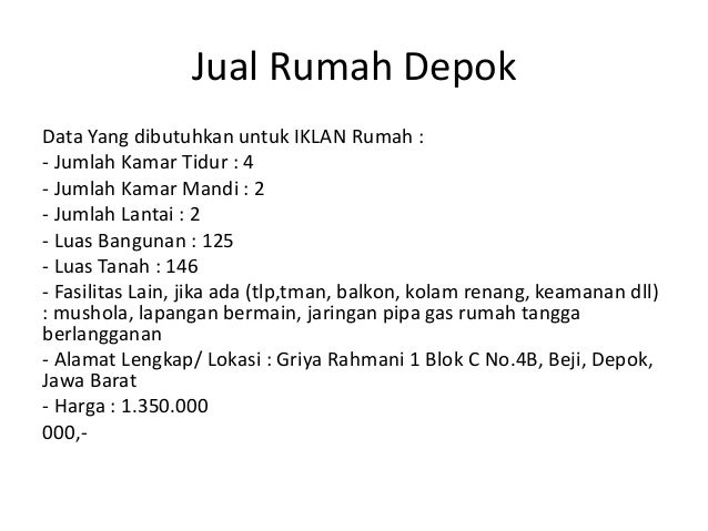 Cari Rumah Harga 50 Juta Di Depok Situs Properti Indonesia Cari Rumah Harga 50 Juta Di Depok Situs Properti Indonesia
