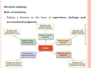 Decision making steps and process | PDF