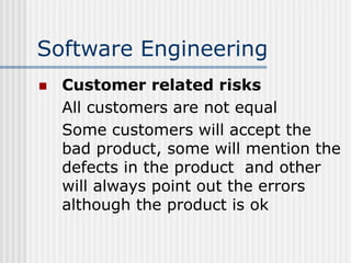 Customer Risks Engineer 9. risk-management | PPT