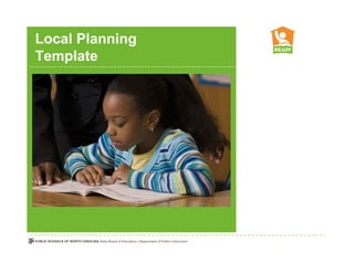 Local Planning
Template
 