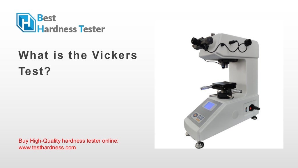 Difference between Rockwell, Vickers and Brinell Tests