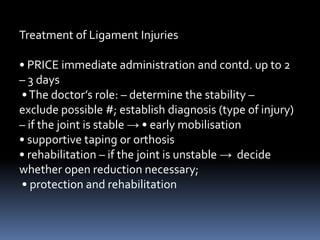 Physiotherapy Management in General Soft Tissue Injury | PPTX