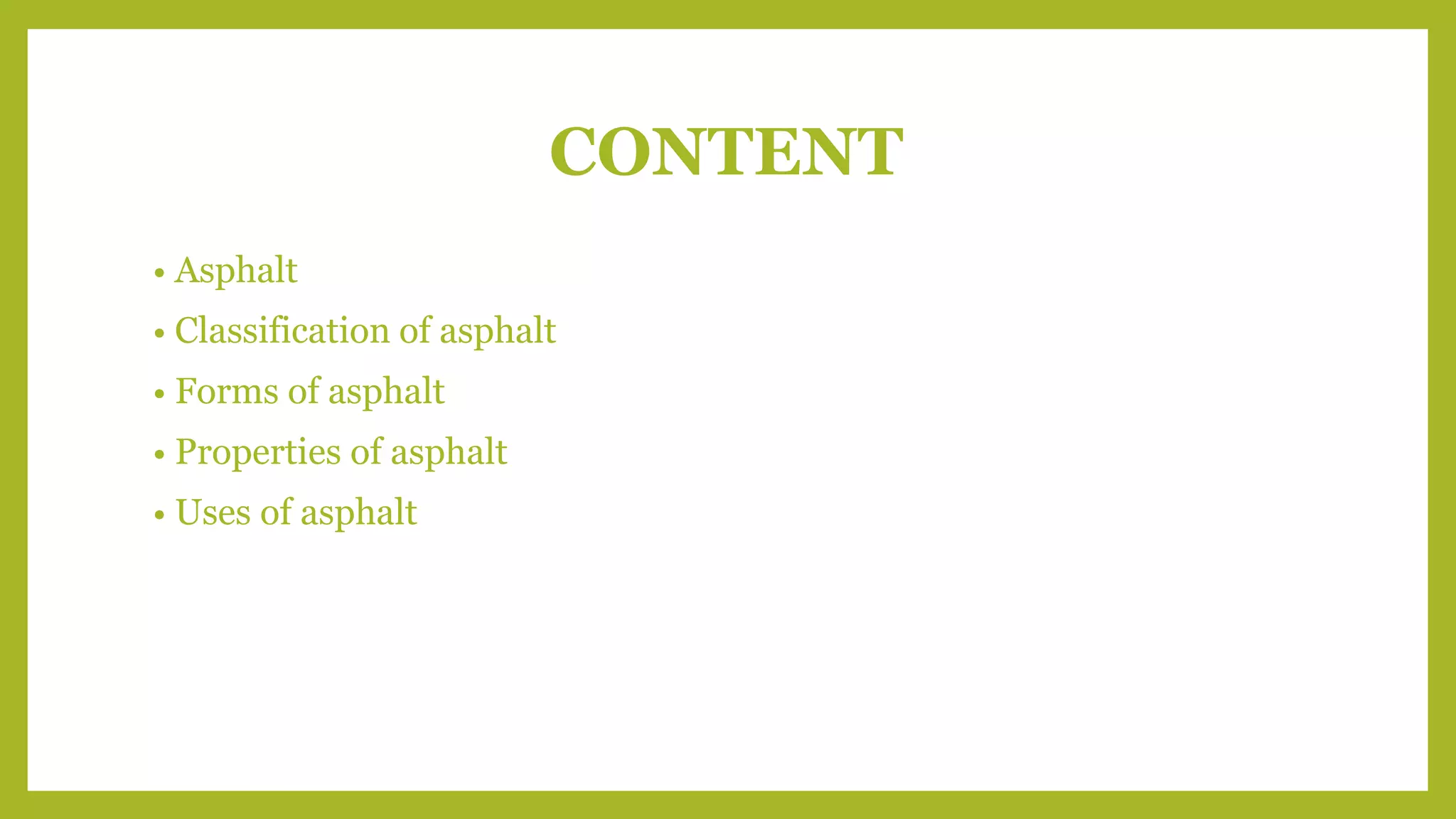 asphalt | PDF