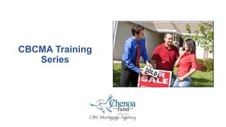 CBCMA Training
Series
 