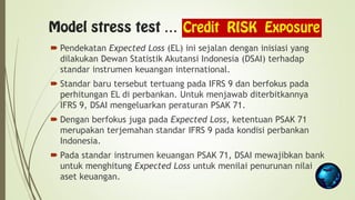 Model Stress Testing pada CREDIT Risk Exposure_ Materi Training | PDF