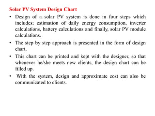 Solar Design Formula Design methodology for pv | PDF