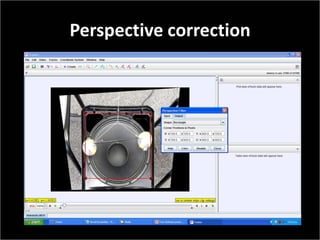 Perspective correction
 