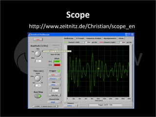 Scope
http://www.zeitnitz.de/Christian/scope_en
 