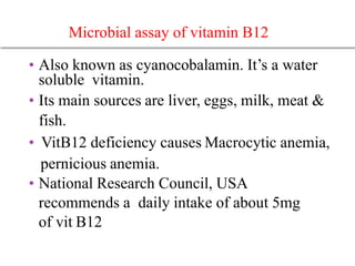 9. Microbiological assay
