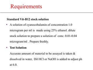 9. Microbiological assay