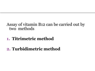 9. Microbiological assay