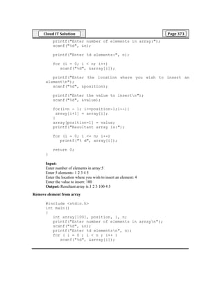 9.C Programming | PDF
